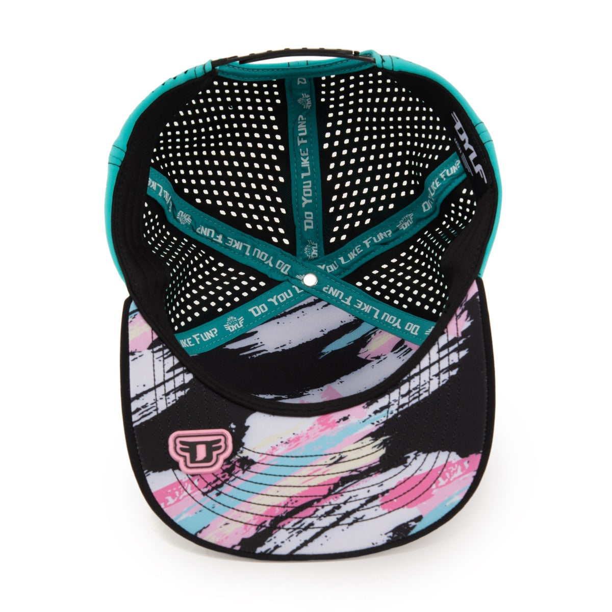 Splashback – DYLF Hats | Performance 6 Panel Snapback