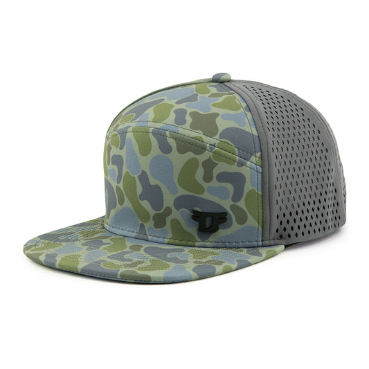 Flat Bill Panel - Duck Camo