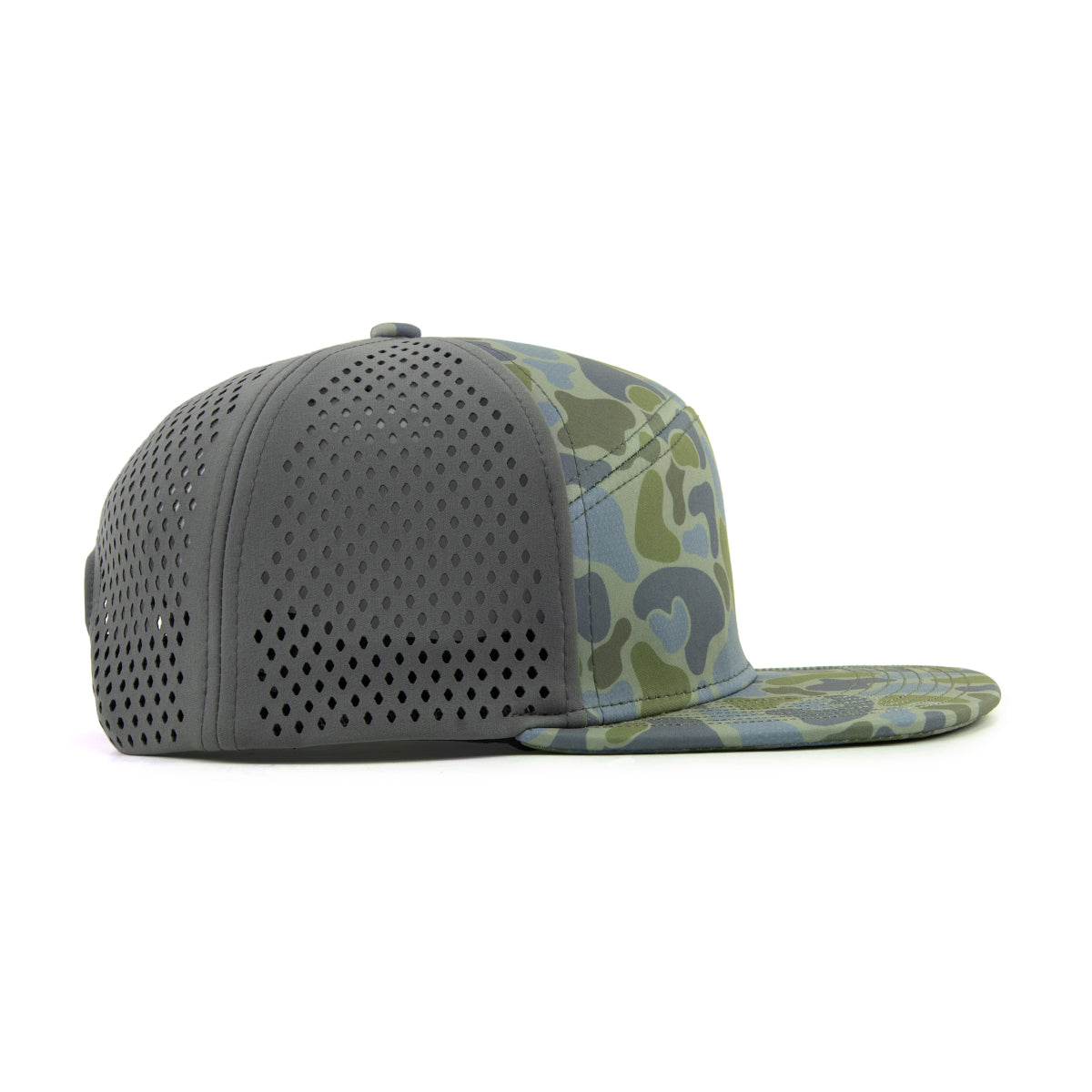 Flat Bill Panel - Duck Camo