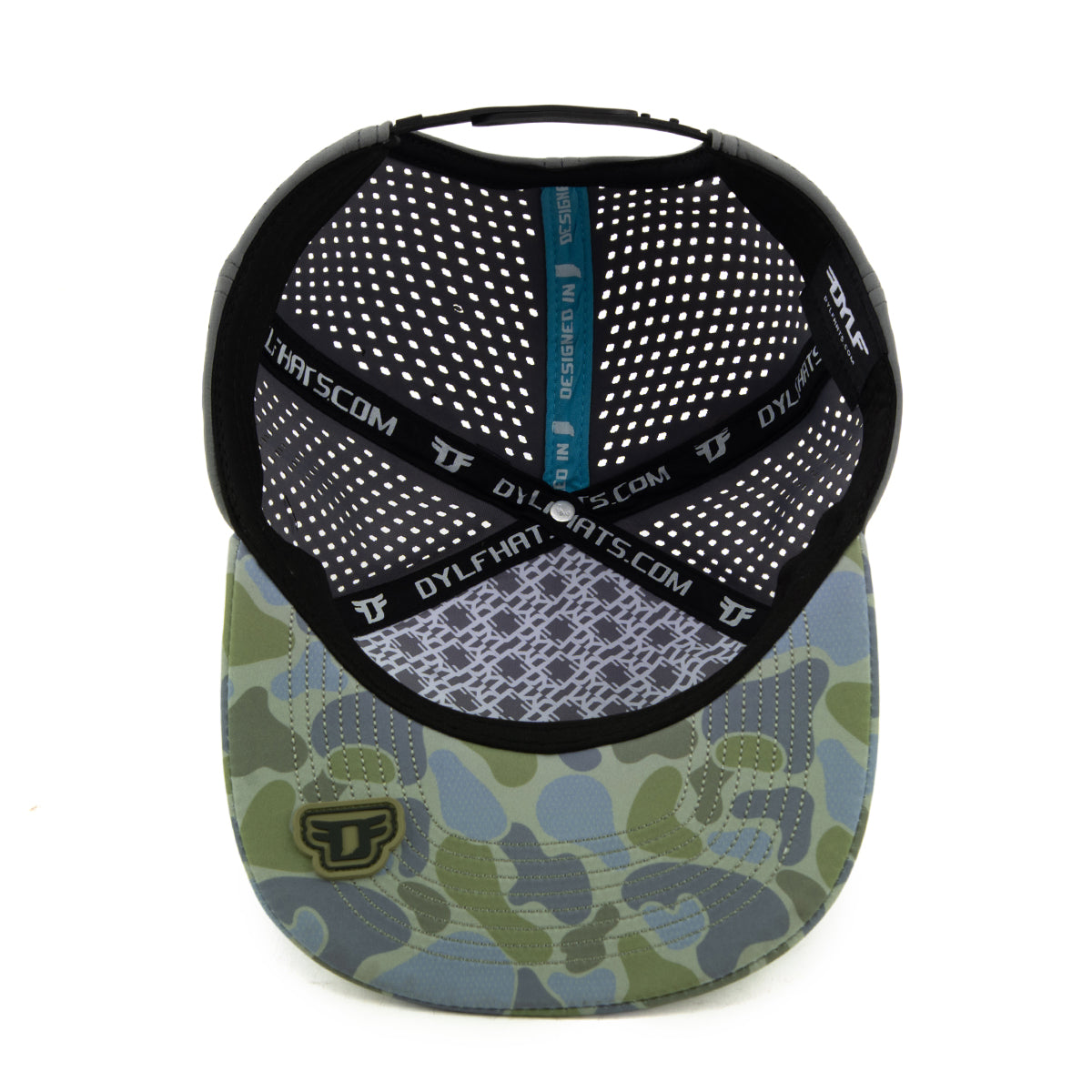 Flat Bill Panel - Duck Camo
