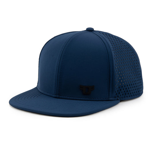 Flat Bill 6 Panel - Midnight